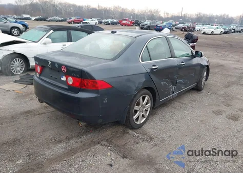 2005 Acura Tsx z USA, uszkodzony, nr VIN JH4CL96875C014844